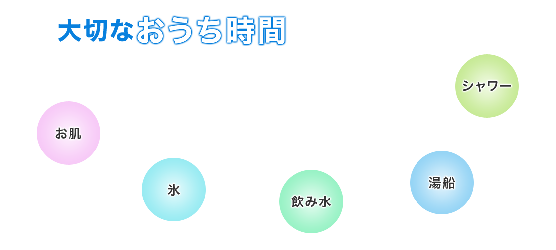 みんな笑った顔が好き「磁気水という選択」